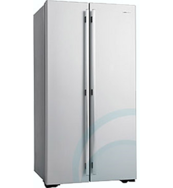 Westinghouse side by top side fridge freezer