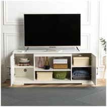 Zinus 147cm Bennett TV Cabinet Storage Drawers Brown AU-UTOTV2-16W hero image