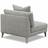 Kalona KYOTO Left Facing Extended Chaise Sofa Cloud WS-205-LCS-VILA-11 image NaN