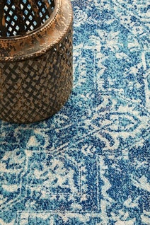 Rug Culture Evoke Small Blue Rug 150X150CM - EVO-253-BLUE-150X150 hero image