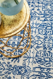 Rug Culture Evoke Small Blue Rug 150X150CM - EVO-256-BLUE-150X150 hero image