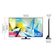 Samsung 55 Inch Q80T 4K UHD HDR Smart QLED TV QA55Q80TAWXXY hero image