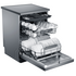 Haier 60cm Freestanding Dishwasher with Steam Satina Silver HDW15F3S1 image NaN