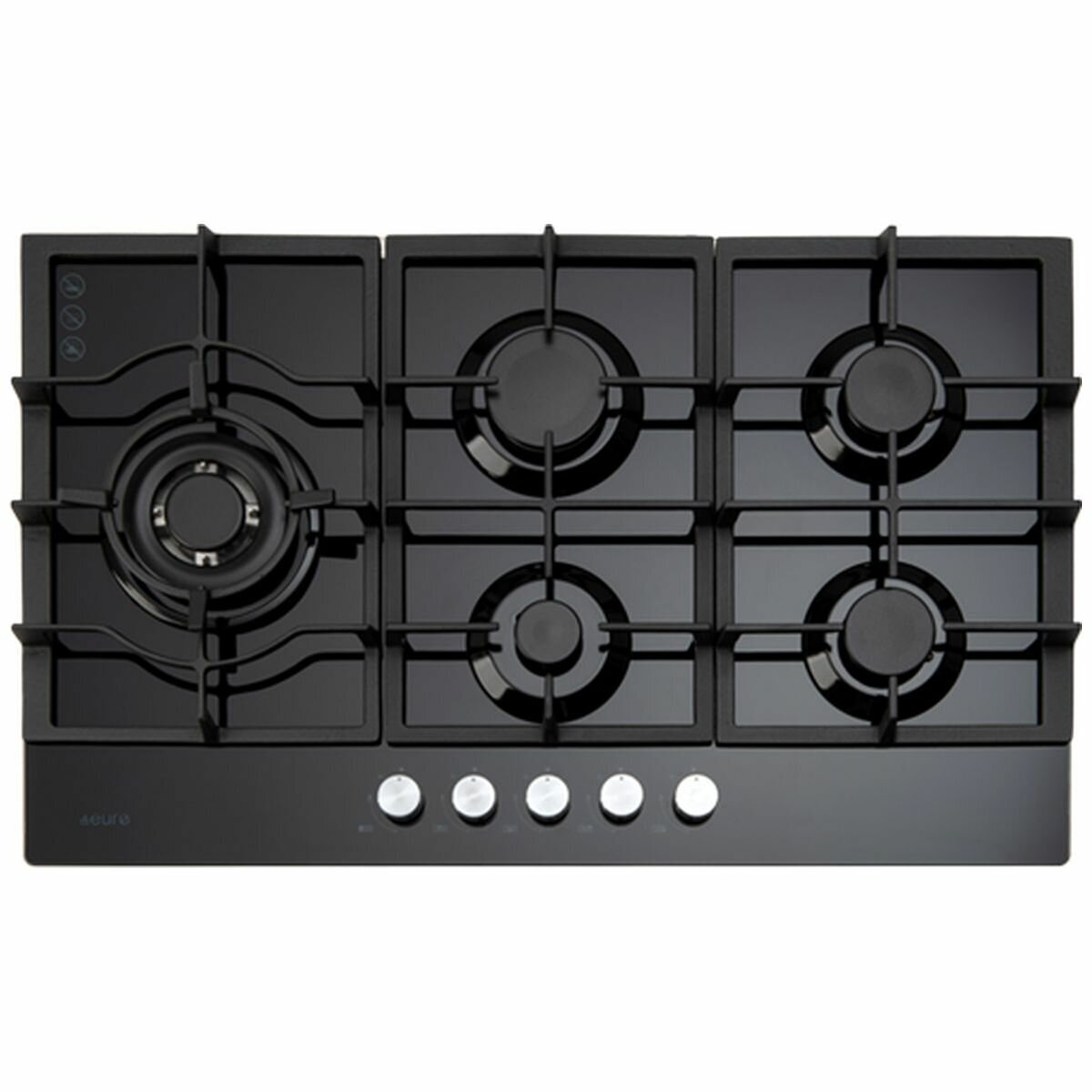 Gas cooktop black top