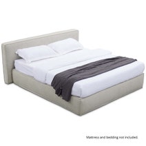 Kalona MONTEVERDE Queen Bed Base & Bedhead Pearl WS-702Q-VILA-54 hero image