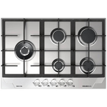 Glem Gas 75cm Stainless Steel Natural Gas Cooktop GTD75AU hero image
