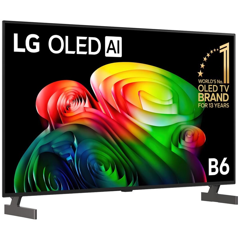 LG 48 Inch OLED AI B6 4K Smart TV OLED48B6PSA [2026] | Appliances Online