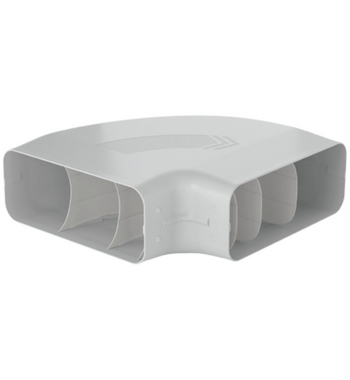 Fisher & Paykel Horizontal Elbow 90° Bend Ducting E90H222X89