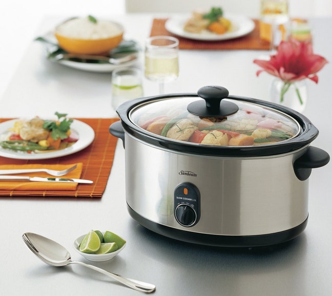 Sunbeam HP5520 SecretChef 5.5L Slow Cooker | Appliances Online