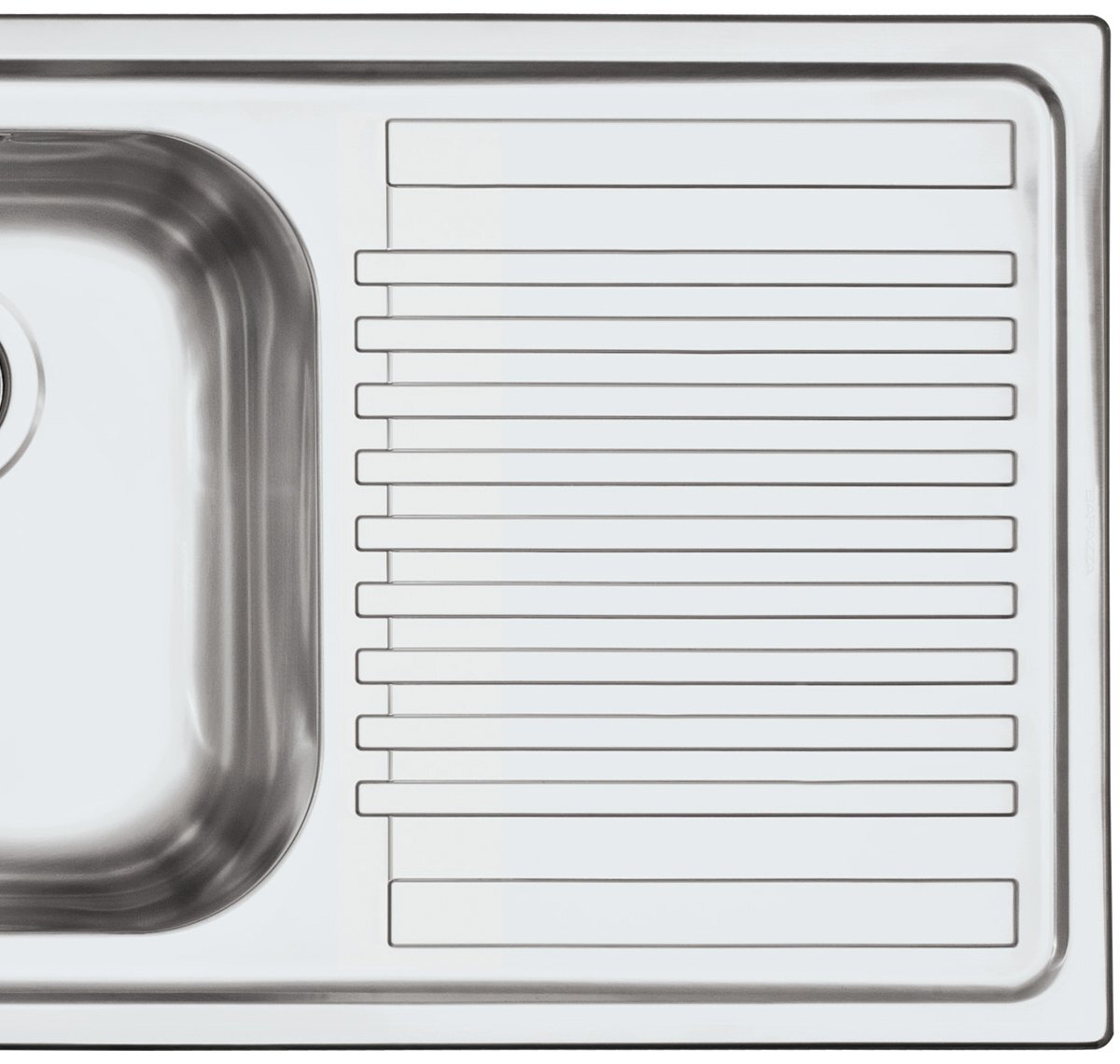 Abey BF200LTW Double Bowl Right Hand Drainer Sink Pack hero image