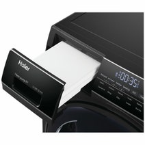 Haier 9.5kg Front Load Washing Machine & 8kg Heat Pump Dryer Dark Grey Laundry Package HWF95ANB1HDHP80ANB1 hero image