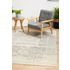 Rug Culture Evoke Medium White Silver Rug 230X160CM - EVO253WSIL230X160 image NaN