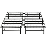 Zinus Black Metal Smartbase Folding Bed King AU-SBBK-14K hero image