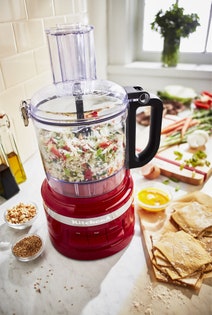 KitchenAid Seven Cup Food Processor Empire Red 5KFP0719AER hero image