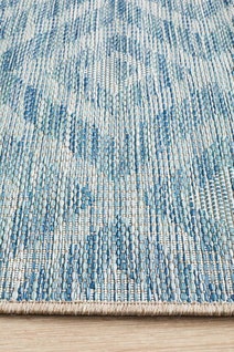 Rug Culture Terrace Large Blue Rug 400X80CM - TER-5504-BLU-400X80 hero image