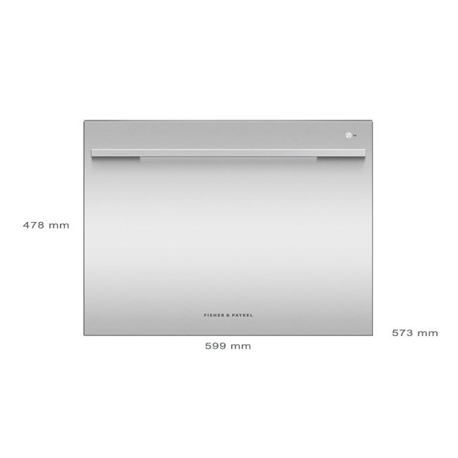 Fisher Paykel Tall Single DishDrawer Dishwasher Stainless Steel