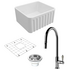 Turner Hastings Novi 50 Butler Sink Pack with Chrome Ludlow Pull Out Mixer Tap and Accessories PKG036 image NaN