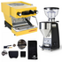 La Marzocco Linea Mini Yellow Home Package with Black Grinder WA-MPACKYB image NaN