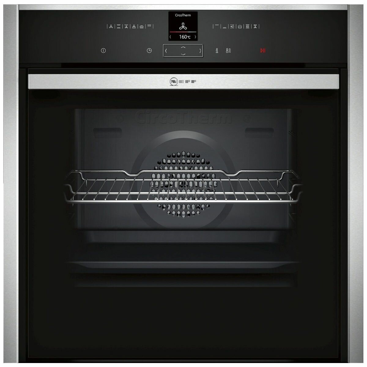NEFF 60cm Induction Cooktop & 60cm Pyrolytic Oven Pack T56TS31N0B57CR22N0B hero image