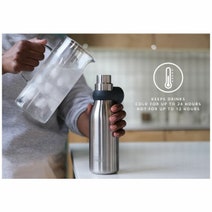 Joseph Joseph Refill Reuse Repeat Two-Piece Travel Mug & Bottle Set Anthracite 81129 hero image