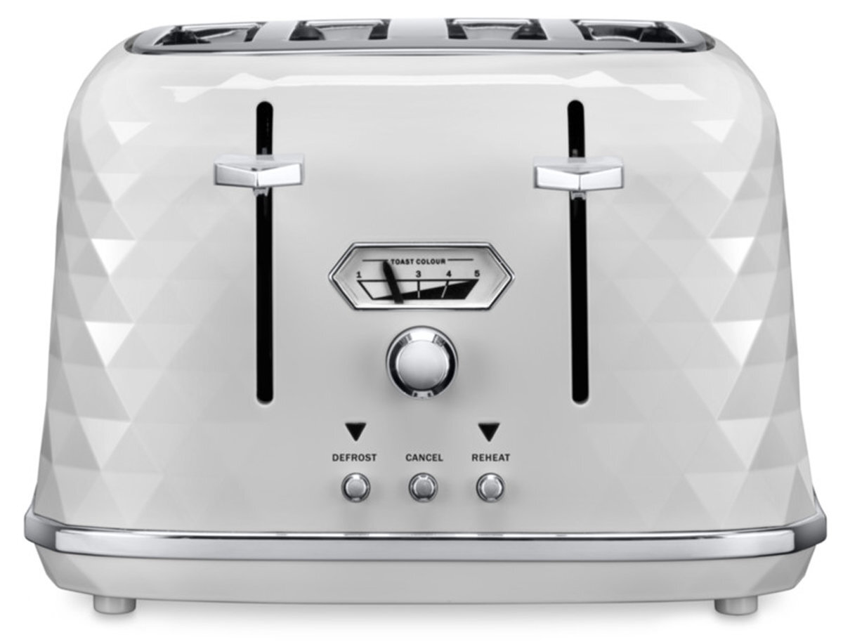 Delonghi CTJX4003W Brillante 4 Slice Toaster hero image