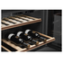 Smeg Linea Compact Wine Cellar - Midnight Black CVI121B3 image NaN
