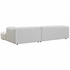 Kalona Ribe Shell Three Seater Right Facing Chaise Sofa 32826-LAF-TX2221 image NaN