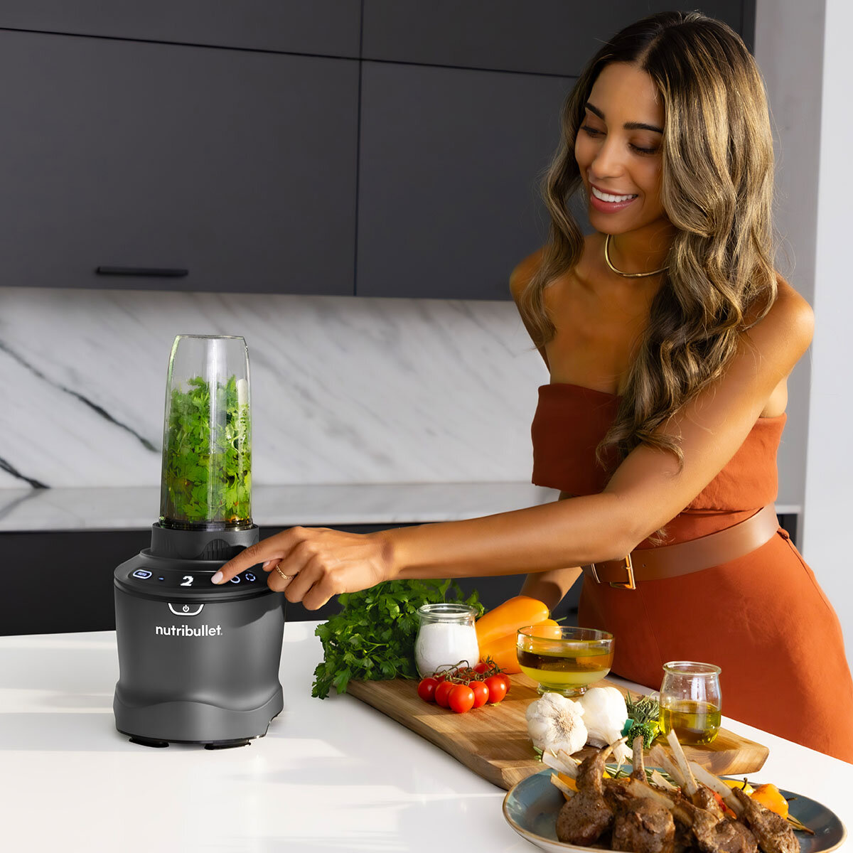 NutriBullet SmartSense Blender Combo NBF07700-1507 hero image