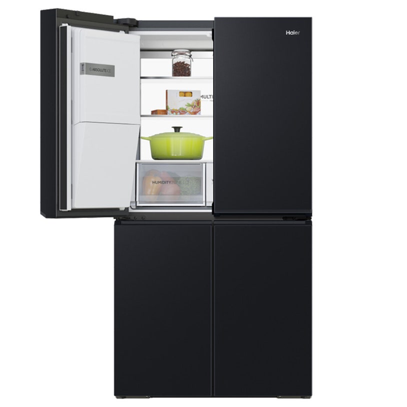 Haier 601L Quad Door Refrigerator with Ice and Water Dispenser
