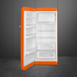 Smeg 270L 50's Retro Style Aesthetic Top Mount Fridge Orange FAB28LOR3 image NaN
