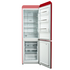 CHiQ 231L Retro Bottom Mount Fridge Red CRBM228NR3 image NaN