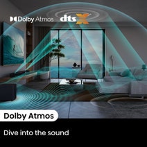 Hisense 5.1.2ch Dolby Atmos Soundbar with Wireless Subwoofer AX5120G hero image