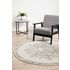 Rug Culture Chrome Medium Silver & Off White Rug 200X200CM - CRO-RIT-SIL-200X200 image NaN