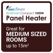 Ausclimate EcoSmart Compact 1000W Panel Heater ACPH710 hero image