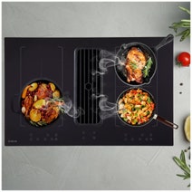 Linarie 80cm Redon Double Flex Zone Induction Cooktop with Integrated Ventilation System RF8012FLEX hero image