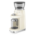 Smeg 50's Retro Style Coffee Grinder Cream CGF03CRAU image NaN