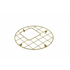 Turner Hastings Cuisine Round 47 x 47 Brushed Brass Grid CUR471SSG-BB image NaN