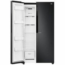 LG 626L Side by Side Frost Free Fridge & Freezer GS-B680MBL hero image