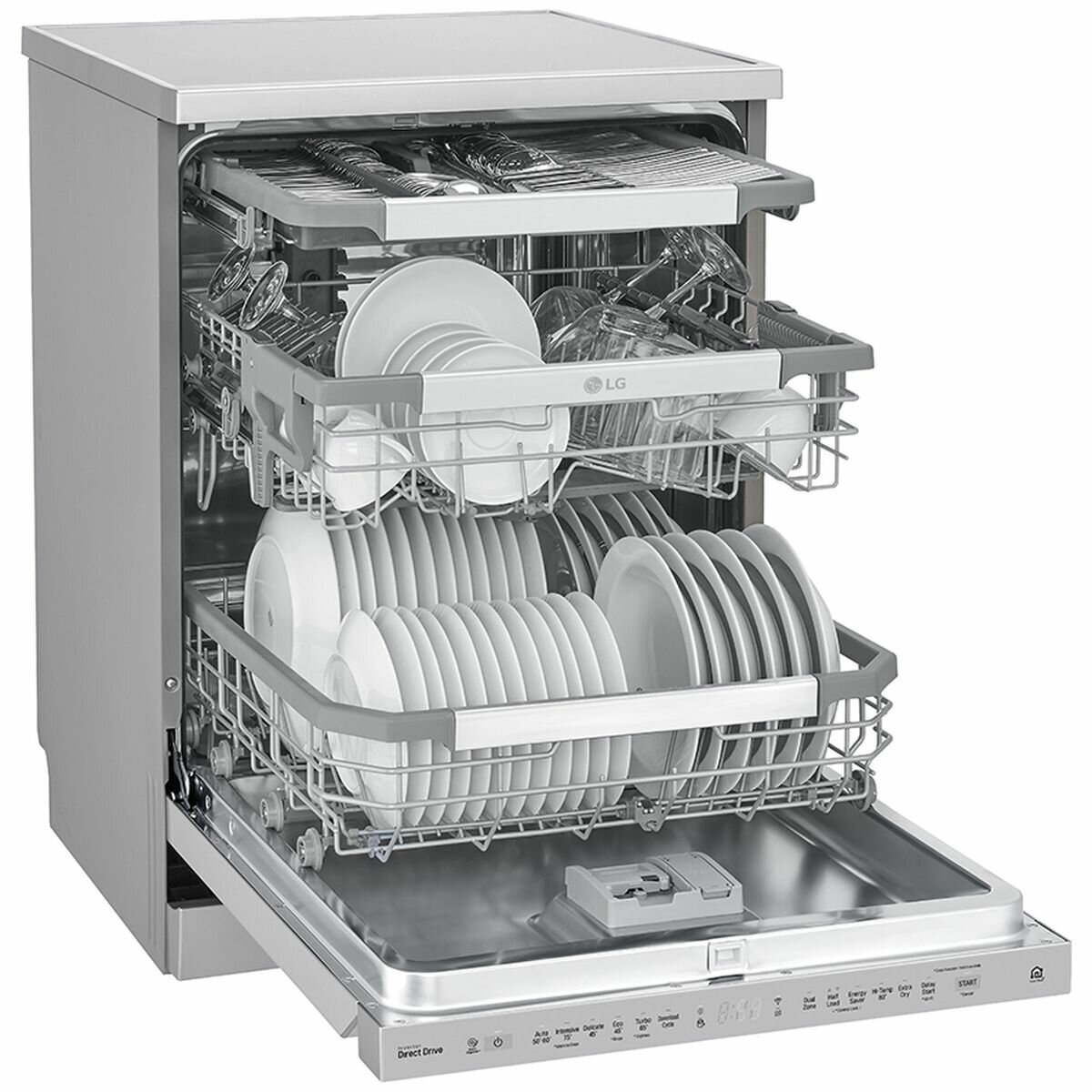 LG Quadwash Freestanding Dishwasher XD3A15NS