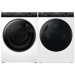 Haier 9.5kg Front Load Washing Machine with Steam & 8kg Heat Pump Dryer Laundry Package HWF95AN1HDHP80AN1 hero image