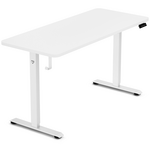 Lifespan Fitness ErgoDesk 140cm Electric Standing Desk White LFDK-ED140WTWT hero image