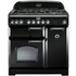 Falcon 90cm Classic Deluxe  Freestanding Dual Fuel Oven/Stove Black and Chrome CDL90DFBL-CH image NaN