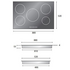 ILVE ILD88B 90cm Induction Cooktop image NaN