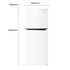CHiQ 202L Top Mount Fridge White CTM202NW3 image NaN