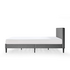 Zinus Liam Classic Home Queen Upholstered Bed Base Dark Grey AU-FPPPDG-12Q image NaN