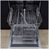 Artusi 60cm Freestanding Stainless Steel Dishwasher ADW4001X image NaN