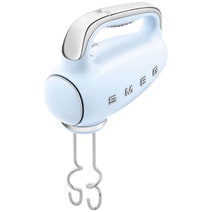 Smeg 50s Retro Style Hand Mixer Pastel Blue HMF01PBAU hero image