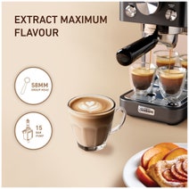 Sunbeam Origins Slimline Coffee Espresso Machine Black EMM4500BK hero image
