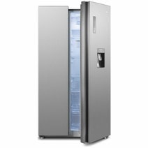 CHiQ 559L Side By Side Fridge Silver CSS557NSD hero image