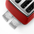 DeLonghi Icona Capitals Four Slice Toaster Red CTOC4003R image NaN